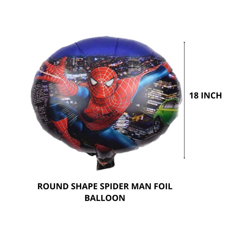 Spiderman Head Shaped Foil Balloon 