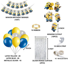 Minion Theme Birthday Balloon Decoration DIY Kit (66 Pcs)