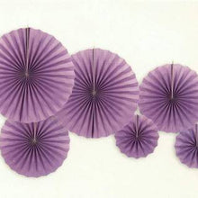 Purple Paper Fan Decoration for Birthday Decoration, Birthday Party, Wall Decoration, Hanging Decoration