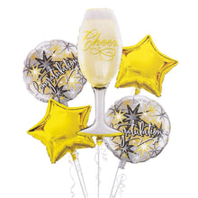 Congratulations foil balloon bunch