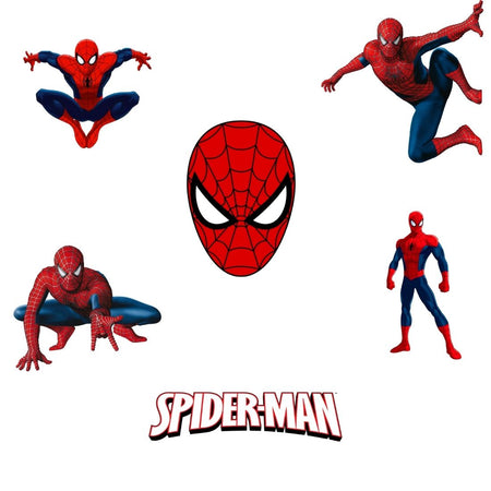 Spider Superhero Theme Cutout (12 Pcs)