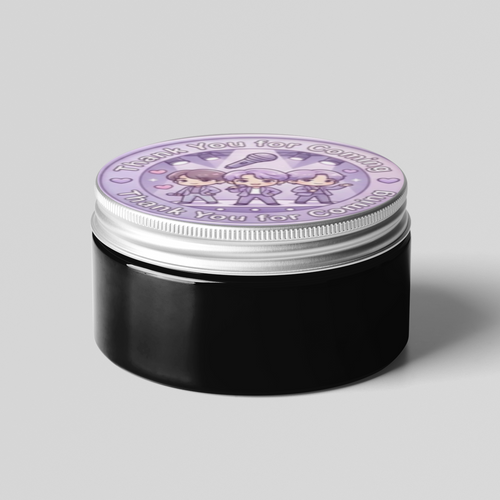 Load image into Gallery viewer, BTS Theme- Return Gift/birthday decor Thankyou Sticker (6 CM/Sticker/Mixcolour/24Pcs)
