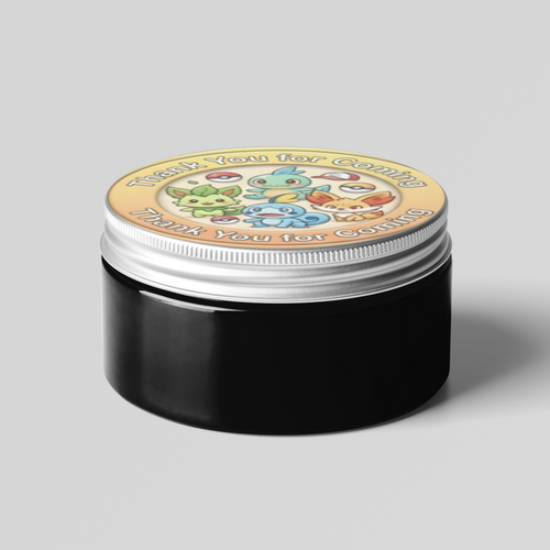 Load image into Gallery viewer, Pokemon Theme- Return Gift/birthday decor Thankyou Sticker (6 CM/Sticker/Mixcolour/24Pcs)
