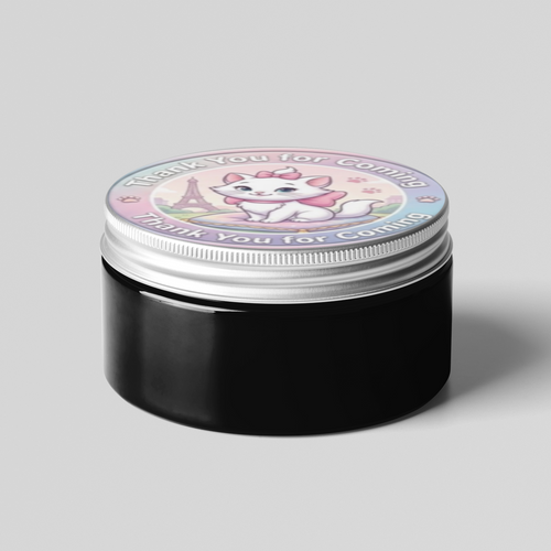 Load image into Gallery viewer, Aristocats Theme- Return Gift/birthday decor Thankyou Sticker (6 CM/Sticker/Mixcolour/24Pcs)
