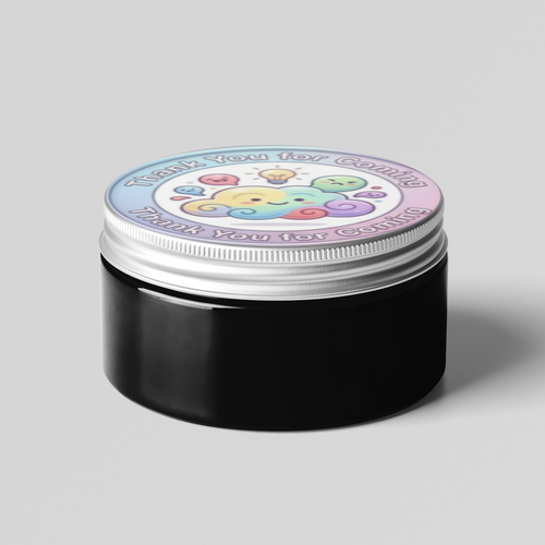 Load image into Gallery viewer, Rainbow Cloud Theme- Return Gift/birthday decor Thankyou Sticker (6 CM/Sticker/Mixcolour/24Pcs)
