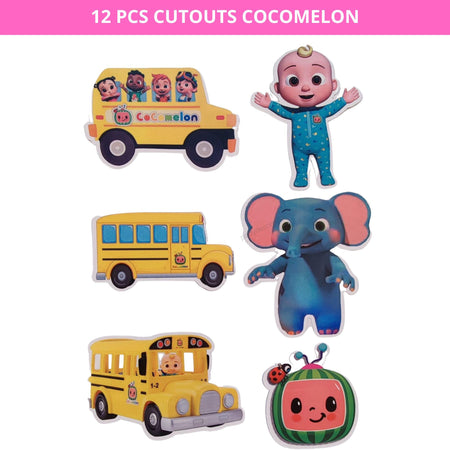 Cocomelon Theme Cutout (12 Pcs)