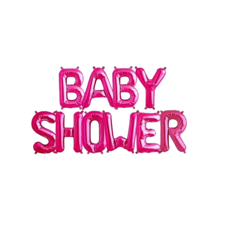 Baby Shower Pink Foil Balloon