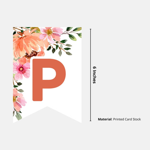 Load image into Gallery viewer, Happy Mothersday Banner (6 inches/250 GSM Cardstock/Mixcolour/15 pcs)

