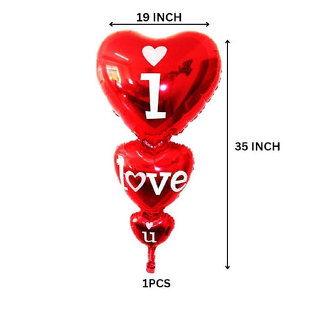 I Love You Heart Balloon