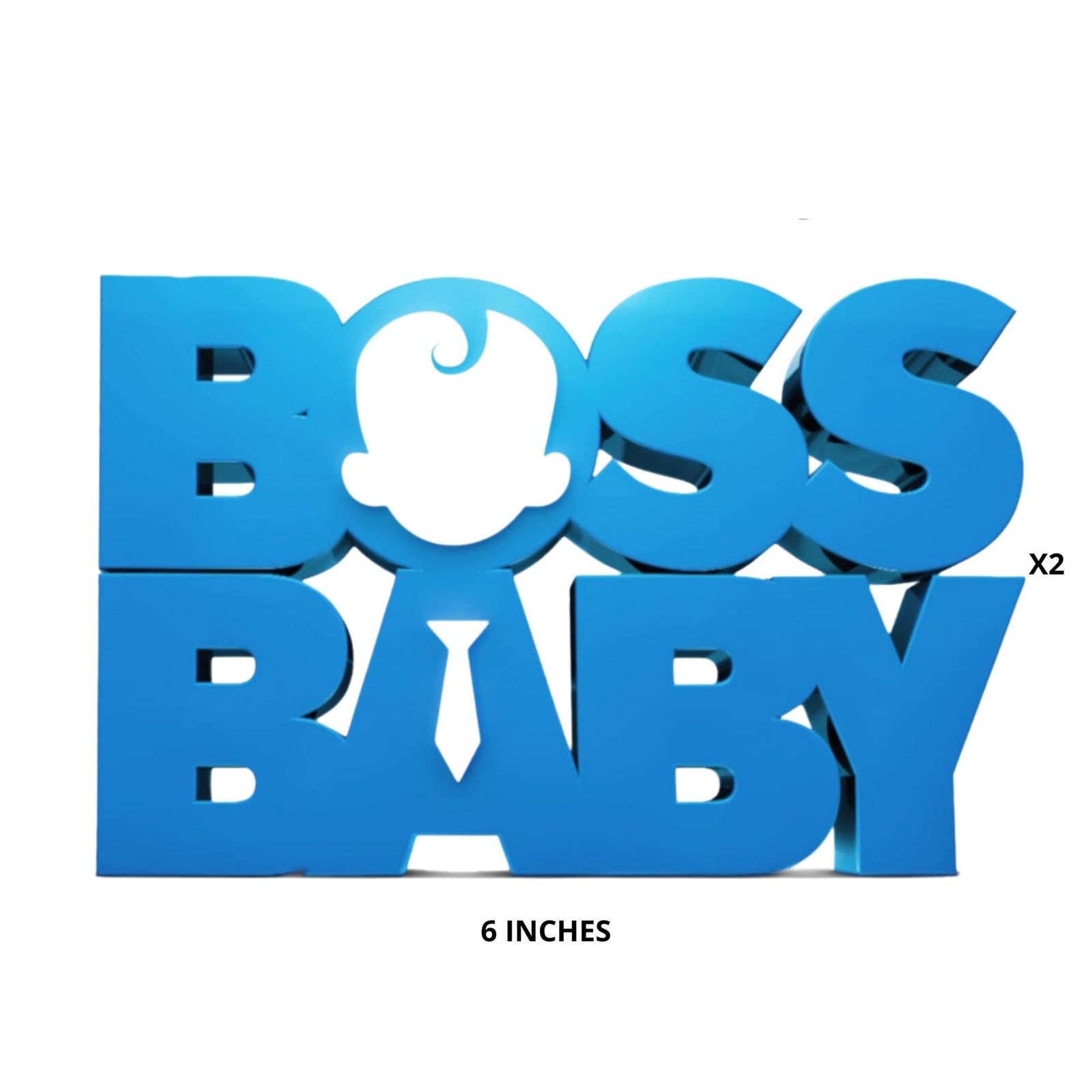 Boss Baby Boy Birthday Cutouts – (10 Pieces)