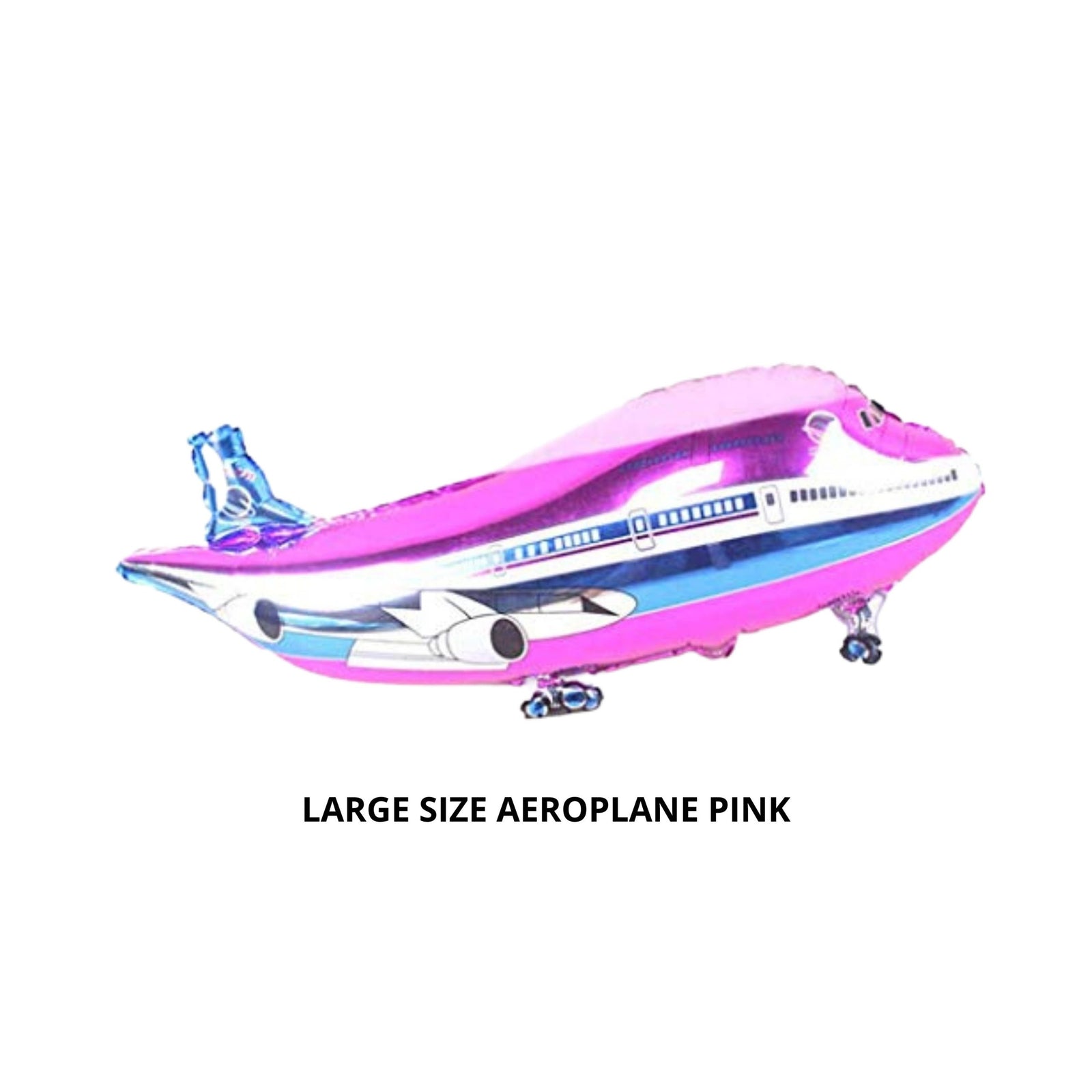 Pink Aeroplane Foil Balloon