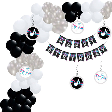 Music Theme Birthday Decoration Kit(69Pcs)