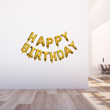 Happy Birthday Foil Balloon - 16 Inches