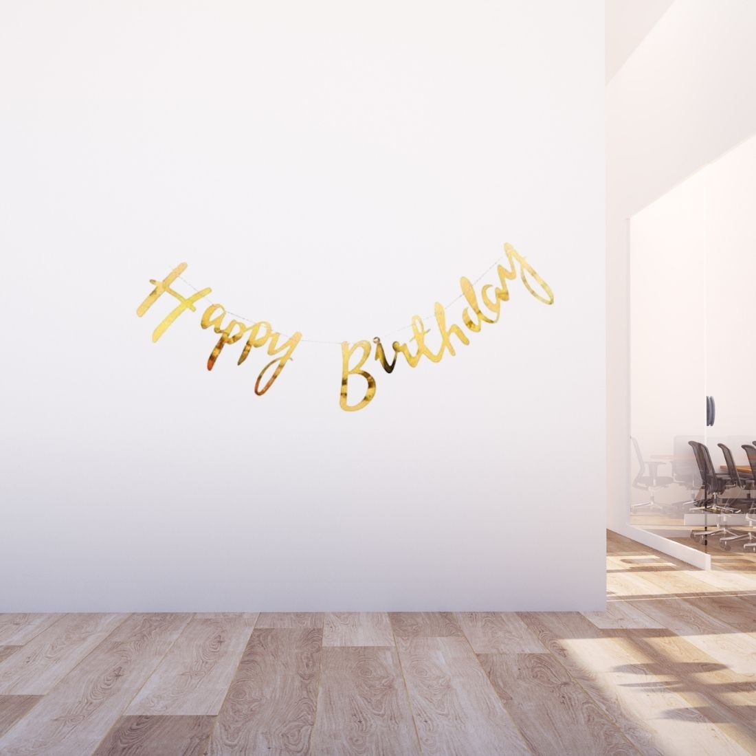 40 Pcs DIY Happy Birthday Kit - Metallic Gold Balloon, Black Balloon, GoldStar, 16 Inches Number 16 Foil Balloon, Gold Happy birthday Banner