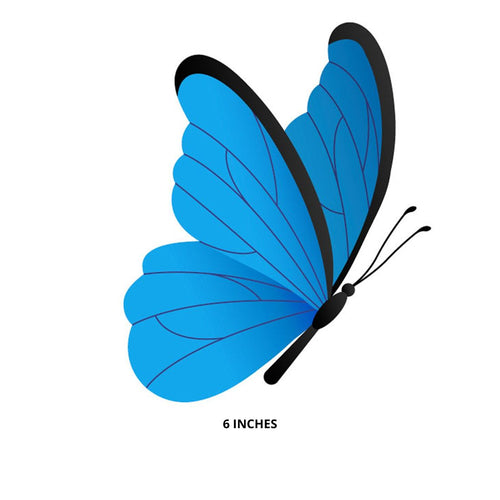 Load image into Gallery viewer, Butterfly Colored Cut Outs Theme Birthday Decoration(12 Pcs)
