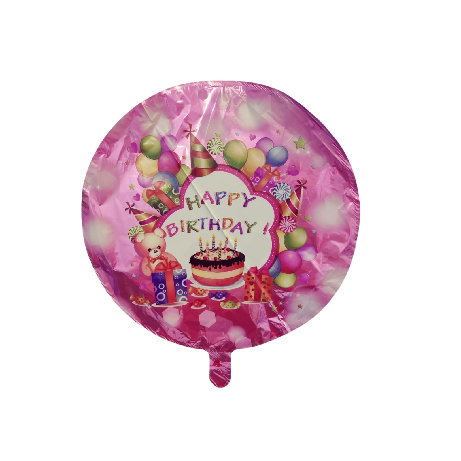 Happy Birthday Round Shape Foil Balloon