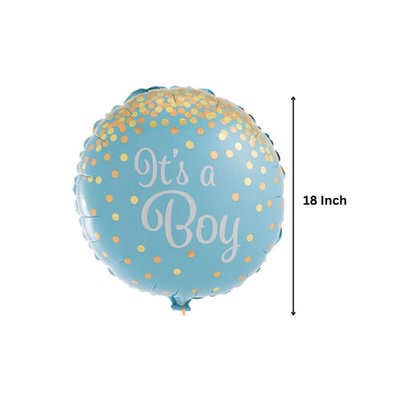 It's a Boy foil Baloon