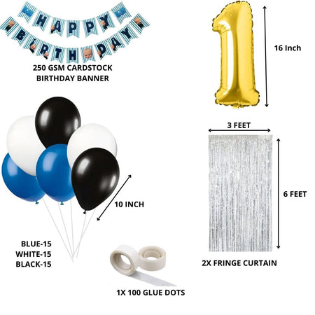 Boss Baby Theme Birthday Balloon Decoration DIY Kit (50 Pcs)