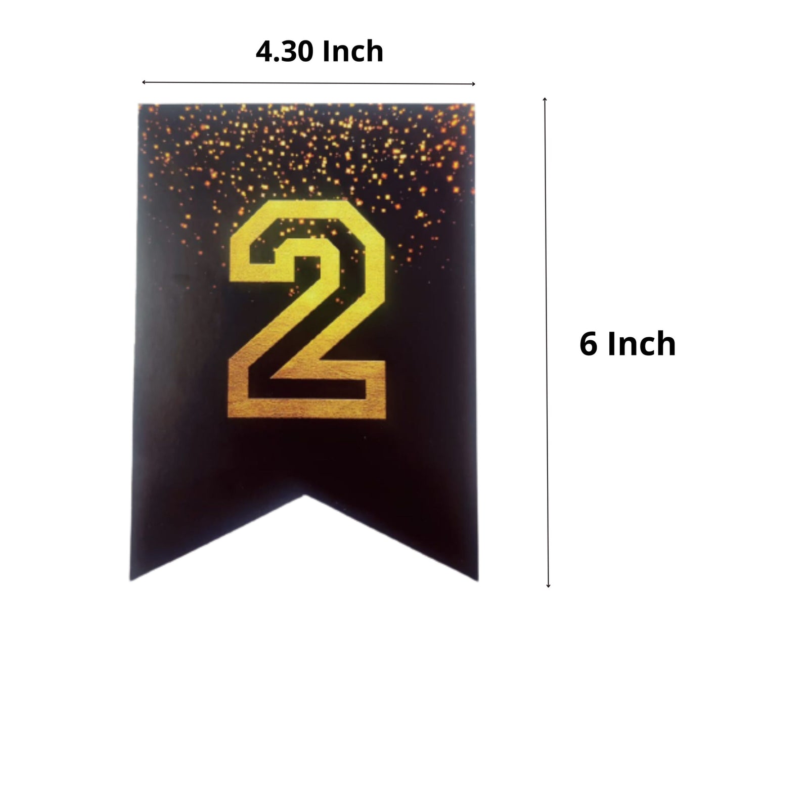 Welcome 2023 Happy New Year Banner for New Year Celebration Decoration (4 Pieces)