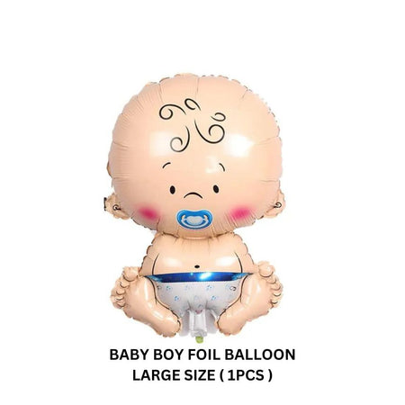 Baby Boy Shower Birthday Balloons - Its a Boy Birthday Party Foil Balloon