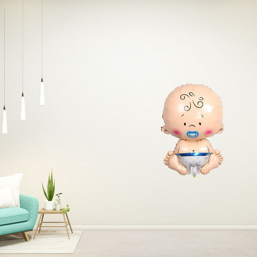 Load image into Gallery viewer, Baby Boy Shower Birthday Balloons - Its a Boy Birthday Party Foil Balloon

