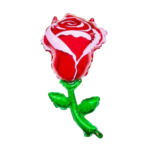 Load image into Gallery viewer, Party Decor Mall – Red Rose Foil Balloon
