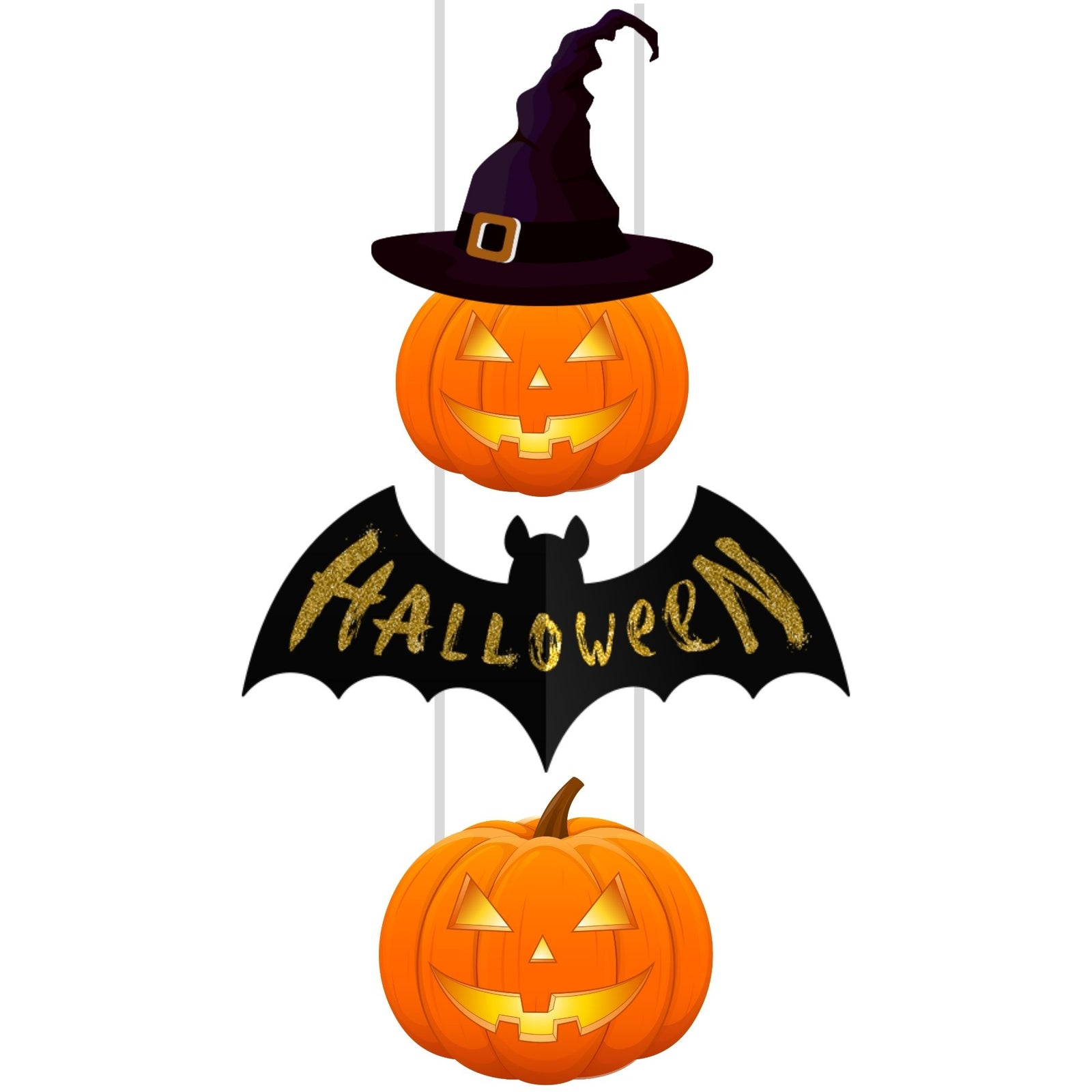 Halloween Theme Decoration Hanging /Door Hanging Decoration / Wall Decoration - Material-Cardstock