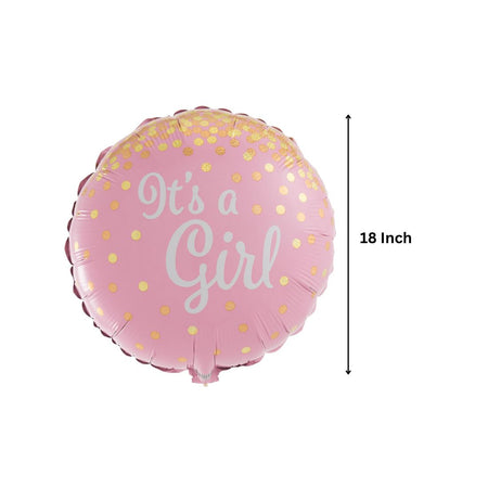 It's a Girl foil Baloon