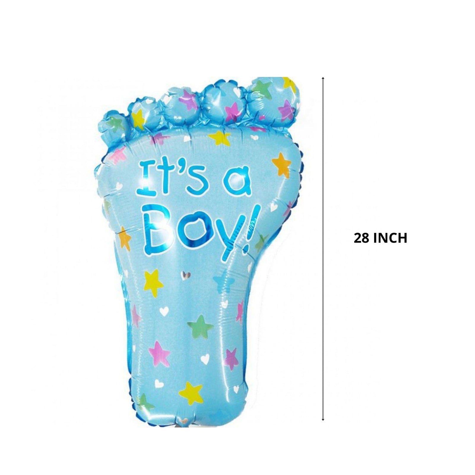 Its a Boy Baby Foot Foil Balloons (Set of 5pcs.)