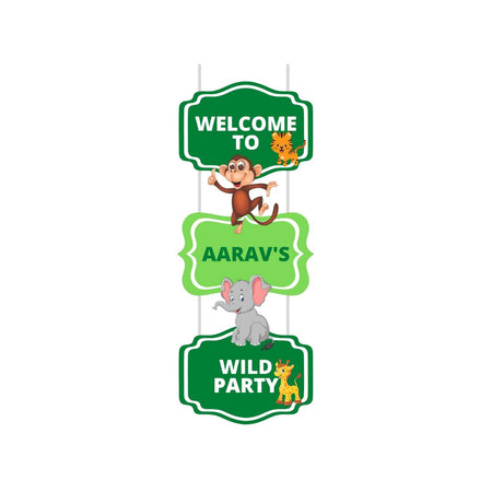 Jungle Theme Decoration Hanging / Ceiling Hanging Decoration / Wall Decoration