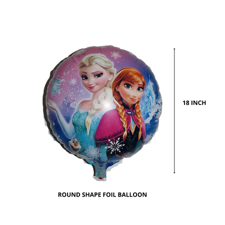 Frozen Theme Foil Balloon Set of 5 ( Pink )