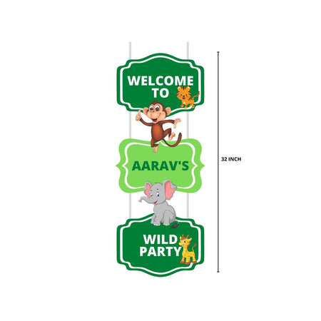 Jungle Theme Decoration Hanging / Ceiling Hanging Decoration / Wall Decoration