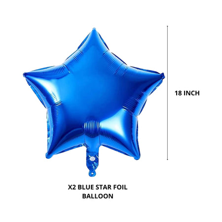 Baby Shark Birthday Decoration for Kids Girls Boys, Baby Shark Foil Balloon (set of 5)