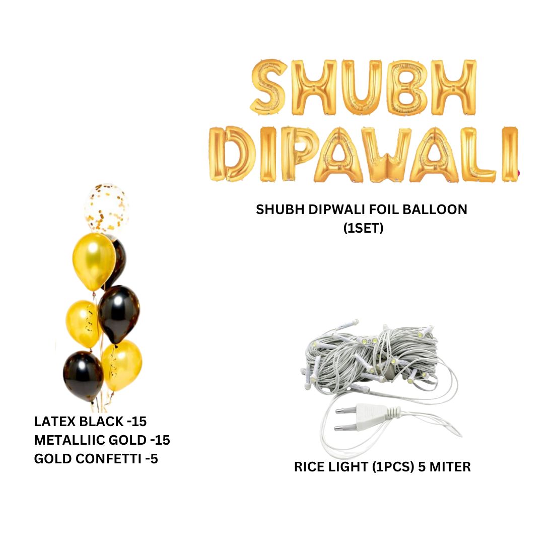 Shubh Dipawali Festival Decoration kits (37Pieces)