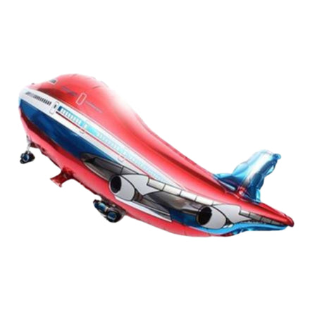 Red Aeroplane Foil Balloon