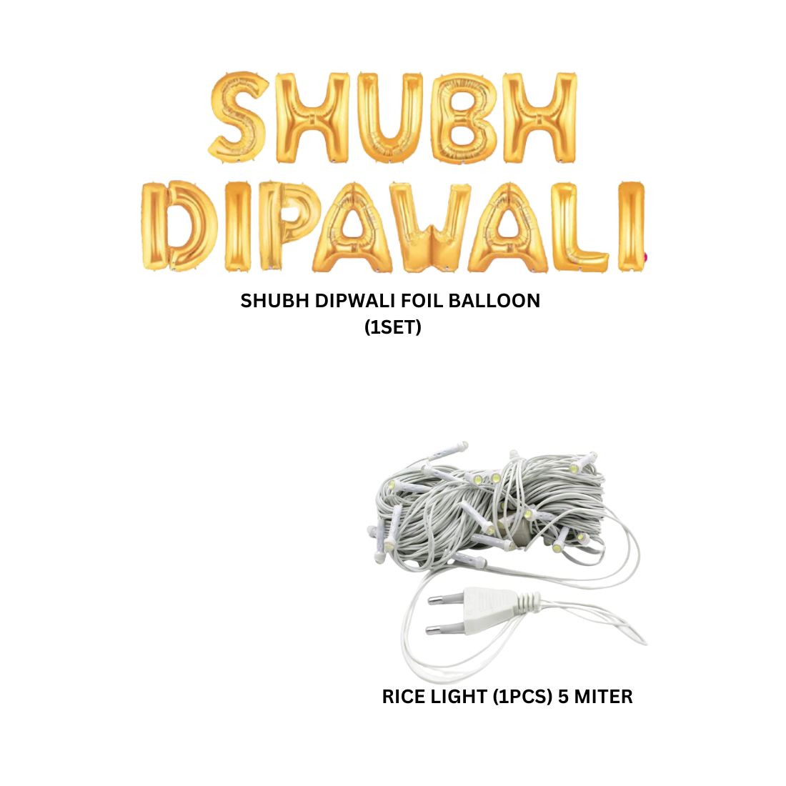 Shubh Dipawali Festival Decoration kits (2Pieces)