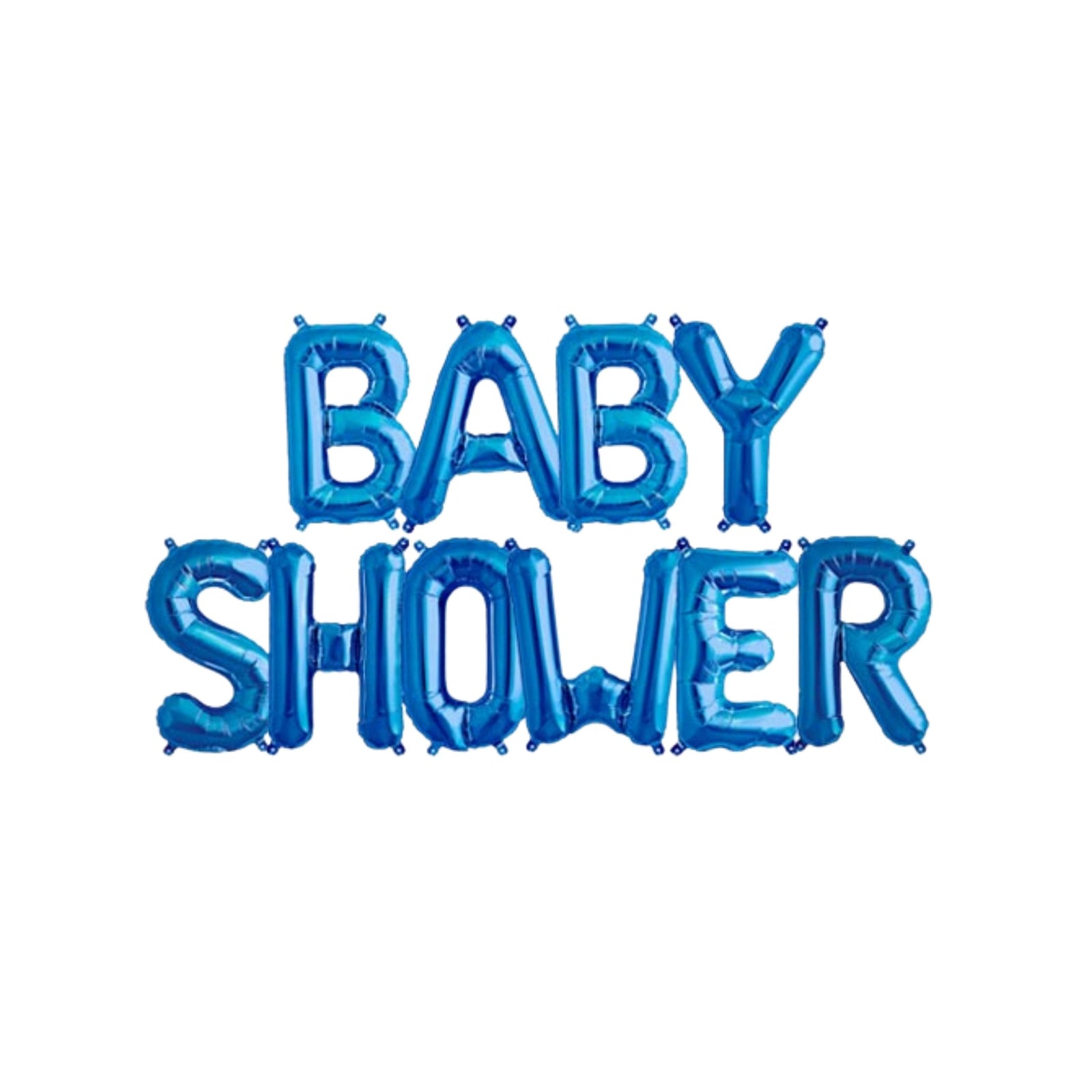 Baby Shower Blue Foil Balloon