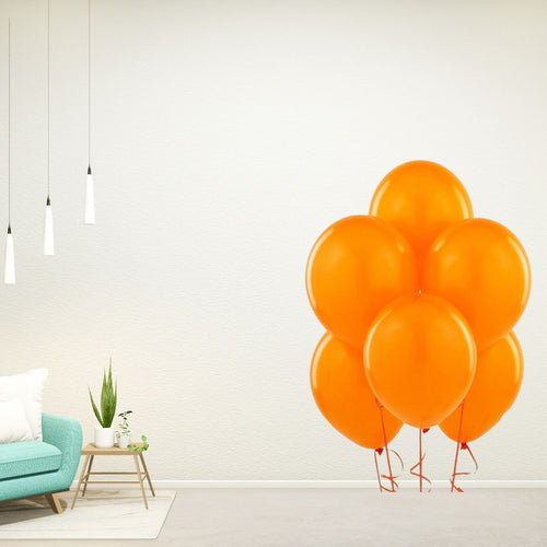 Load image into Gallery viewer, Latex Balloons(Orange) 10&quot; (Pack of 50)
