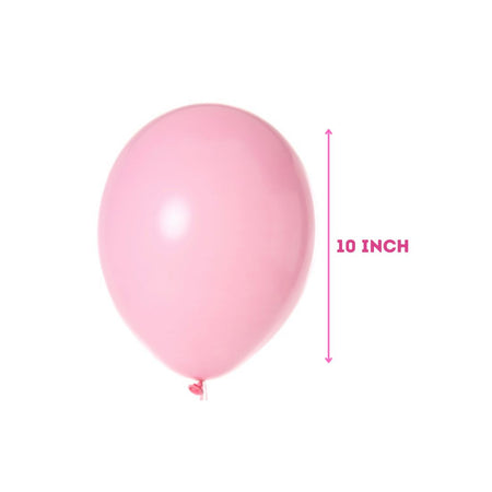 Pastel Pink Balloons(Pink) 10" (Pack of 50)
