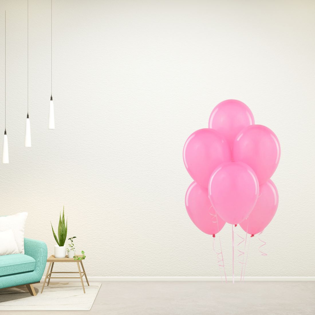 Pastel Pink Balloons(Pink) 10" (Pack of 50)