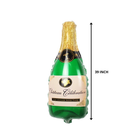 Congratulations foil balloon bouquet wine and congratulations