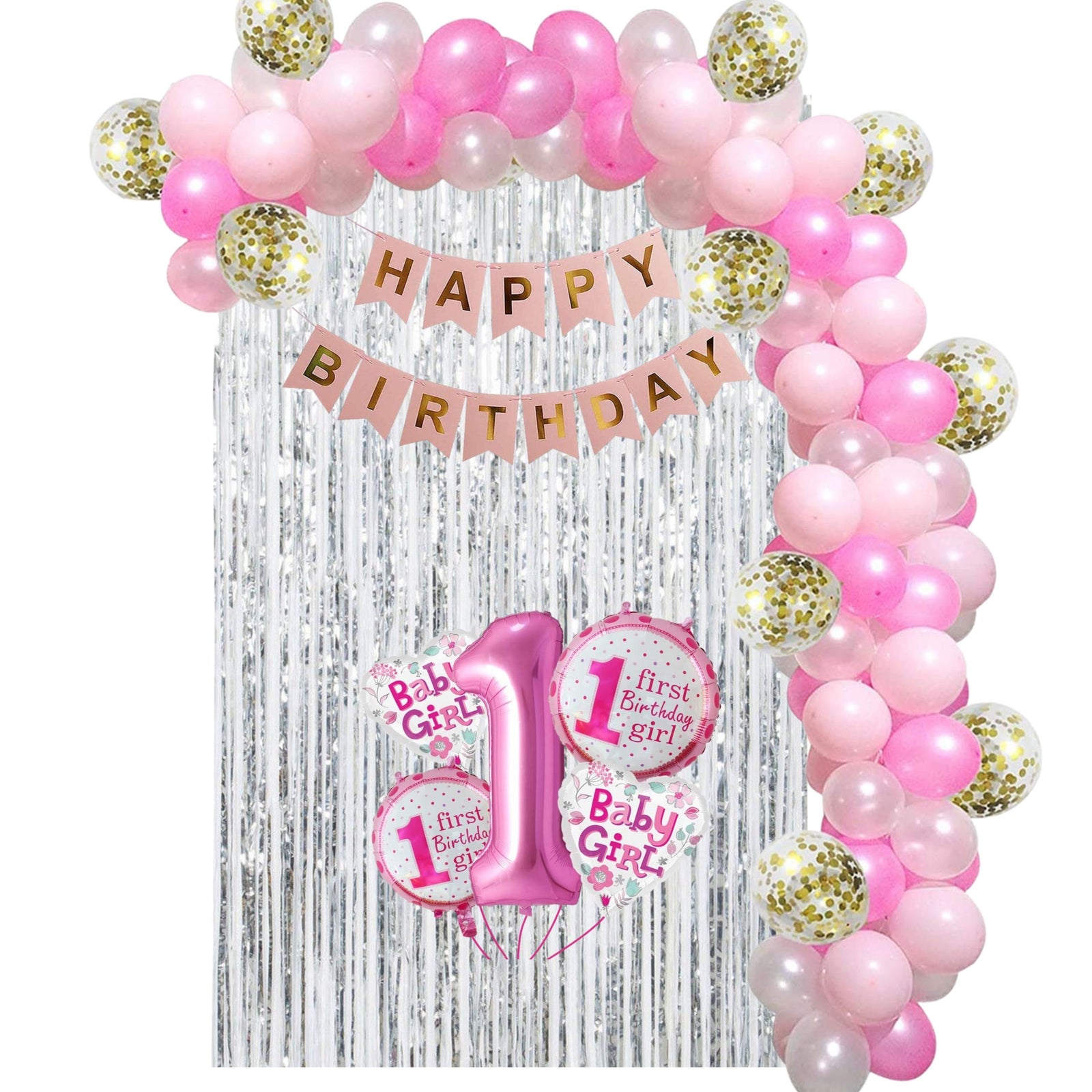 Happy Birthday Fun Super Shape Foil Balloons