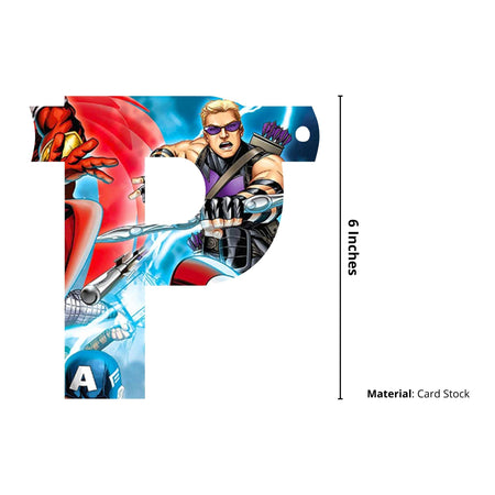 Happy Birthday Banner - Avengers