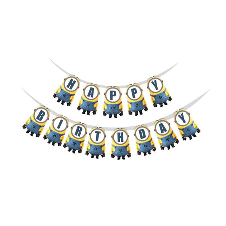 Happy Birthday Banner - Minion