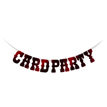 Card Party Cardstock Supershape Banner