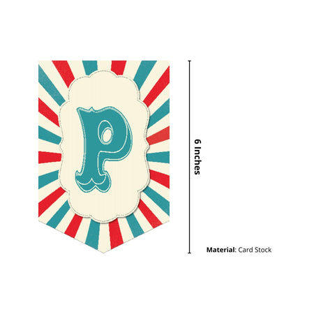 Happy Birthday Banner - Carnival