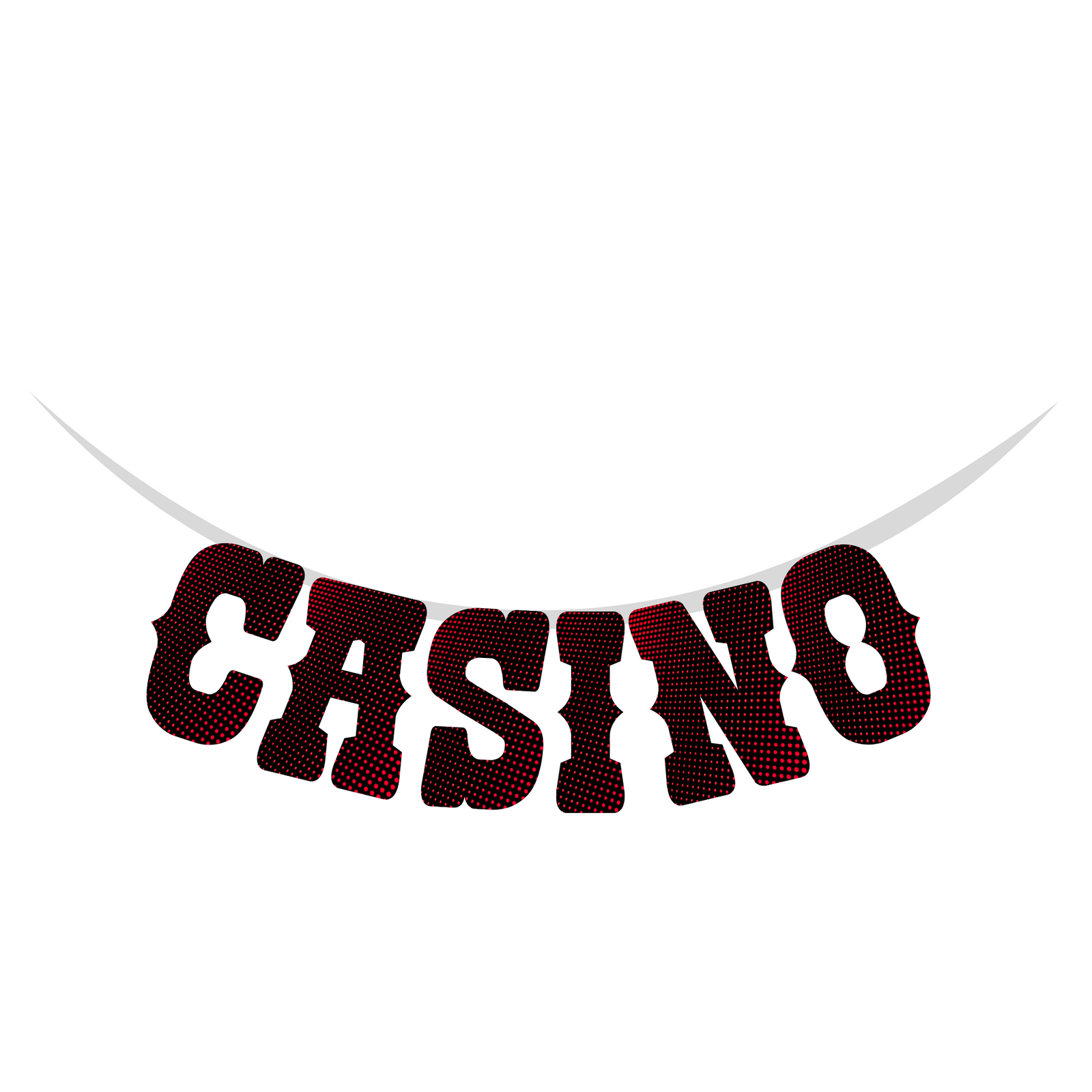 Casino/Card Party Cardstock Supershape Banner