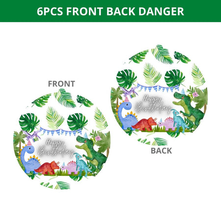 Dinosaur Dangler/Wall Hanging Birthday Decoration – (6 Pieces)