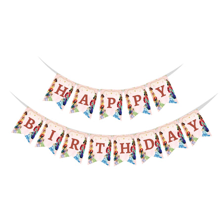Disney Princess Happy Birthday Banner
