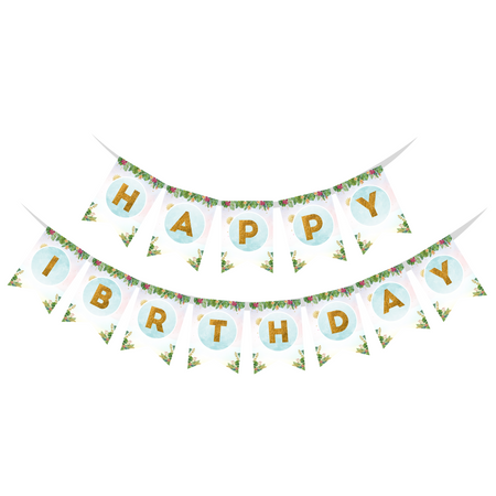 Moana Happy Birthday Banner